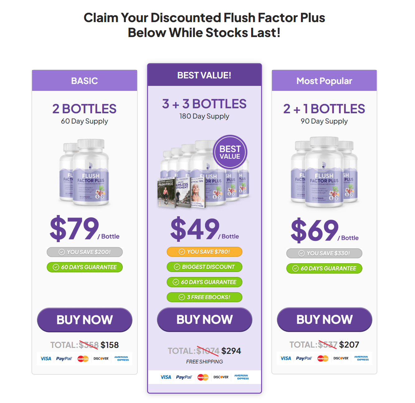 flush factor plus reviews